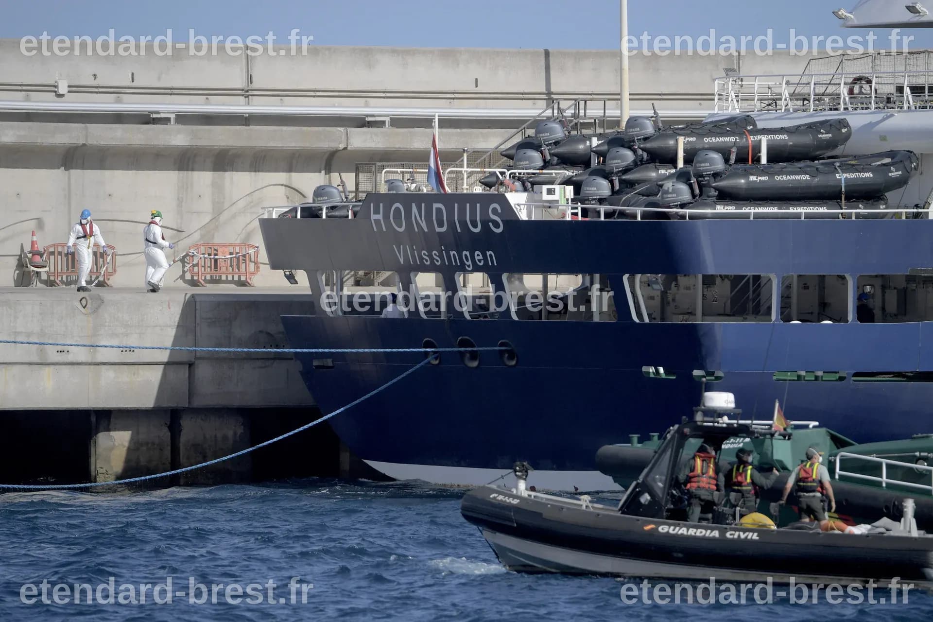 Hantavirus: Croisièresschëff "MV Hondius" um Wee zréck Richtung Holland ...