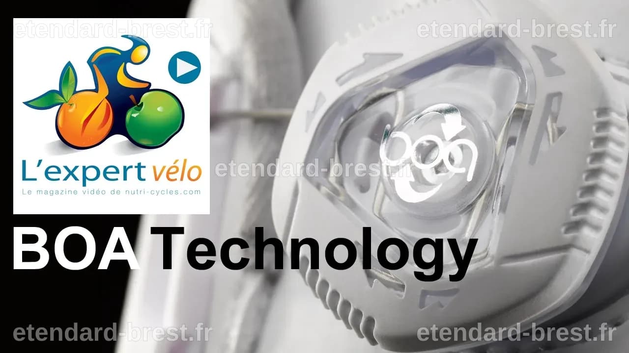 Chaussure de vélo : Zoom sur le système de serrage BOA - YouTube