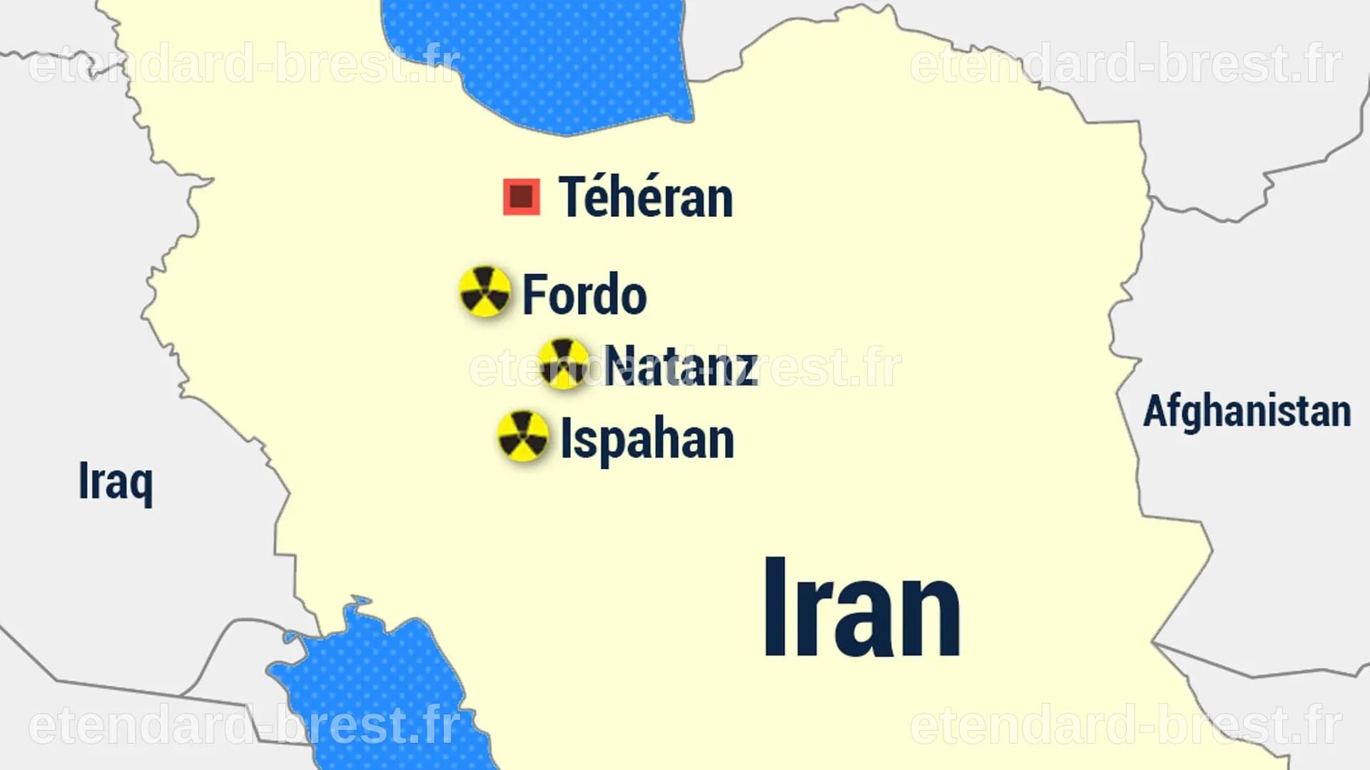 Quels sont les principaux sites connus du programme nucléaire iranien ...